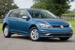 Successful styling of the VW Golf is maintained for 2018