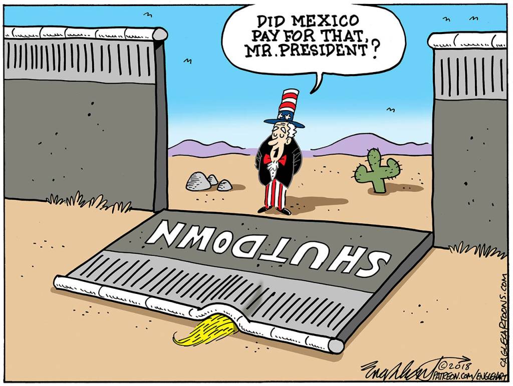 Editorial cartoons for Saturday, Dec. 15