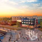 A rendering of Hotel Indigo at the Fishermans Harbor District in Everett. (Port of Everett)
