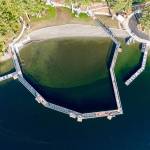Snohomish County contractor Strider Construction has been finishing a major upgrade to Wenberg County Parks swimming area, boat launch and walking trails in December 2018. (Rich Patton / Snohomish County Parks)
