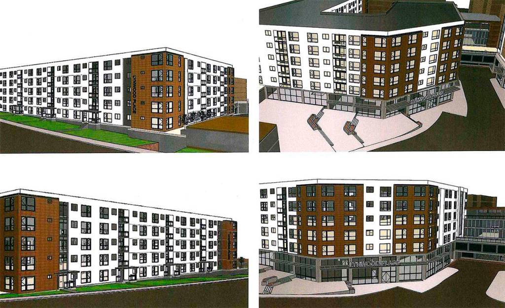 Lynnwood Place renderings (Rutledge Maul Architects)