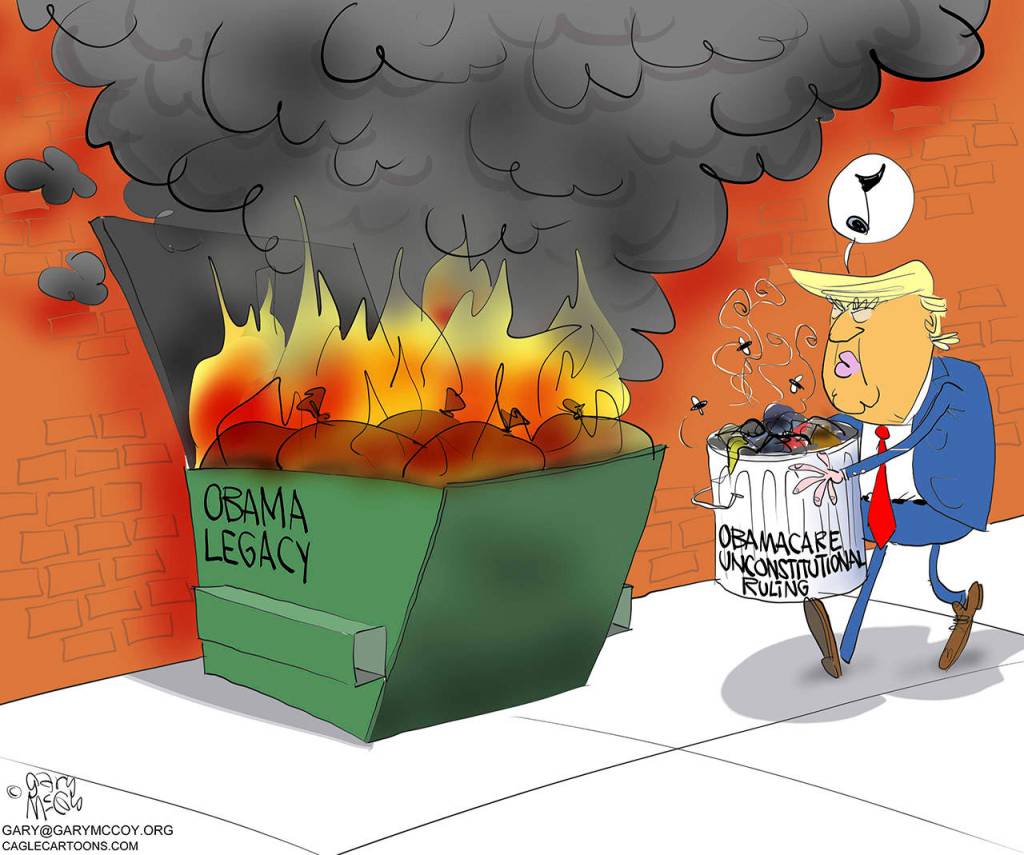 Editorial cartoons for Thursday, Dec. 20