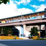 A drawing of the planned Lynnwood station for Link Light Rail, scheduled to be completed in 2024. (Sound Transit)