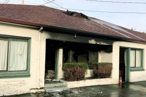 Woman seriously hurt in Edmonds motel fire