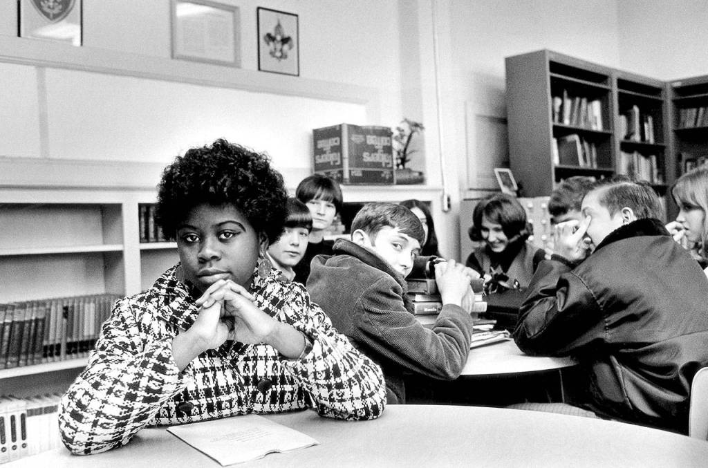This undated photo shows Linda Brown, the Kansas girl at the center of the 1954 U.S. Supreme Court ruling that struck down racial segregation in schools. (AP Photo/File)