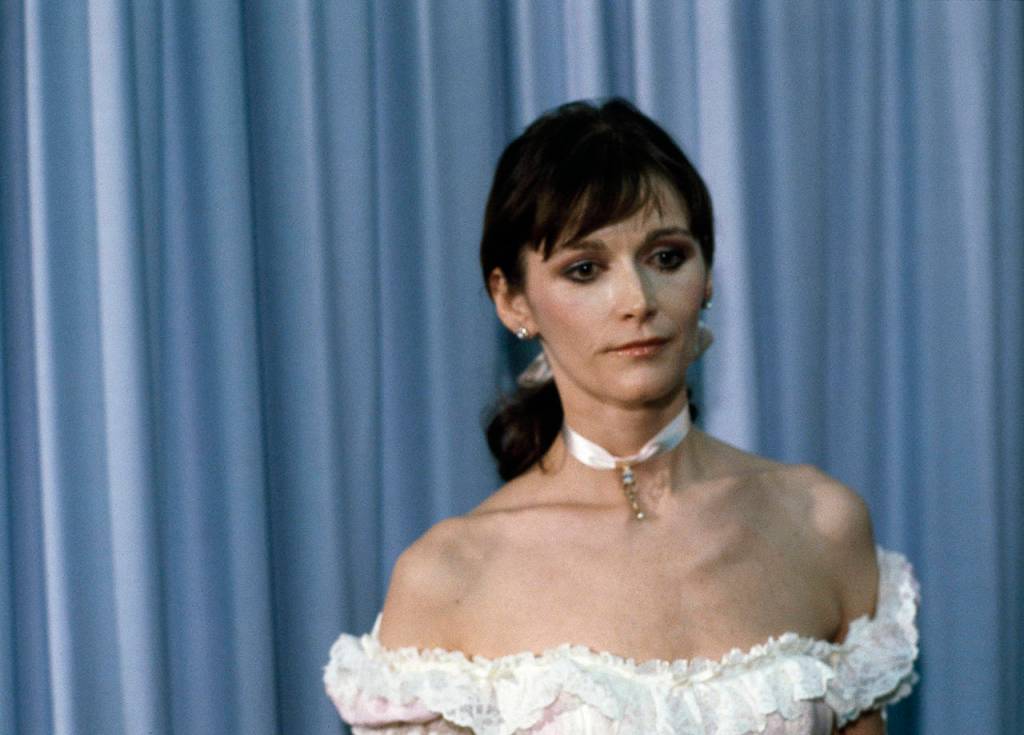 Actress Margot Kidder is shown at the 55th annual Academy Awards in Los Angeles on April 11, 1983. (AP Photo/Reed Saxon, file)