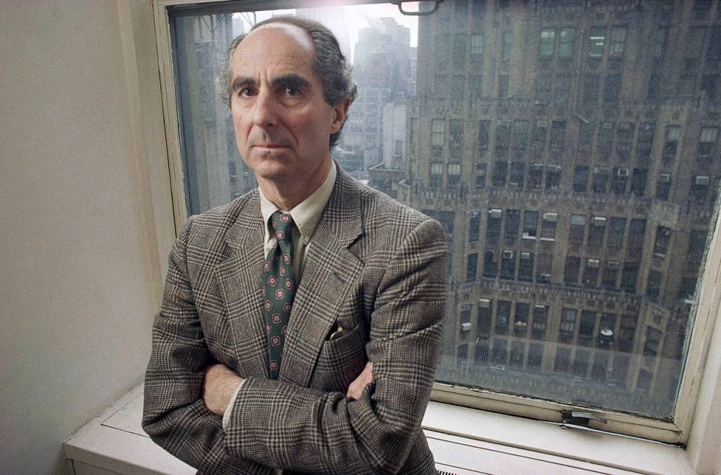 Novelist Philip Roth poses in March 1993. (AP Photo/Joe Tabbacca, file)