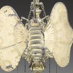 This late 19th-century silver-plated lamp burned whale oil