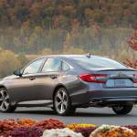 The bold styling of the 2018 Honda Accord replaces the understated look of previous versions. (Manufacturer photo)