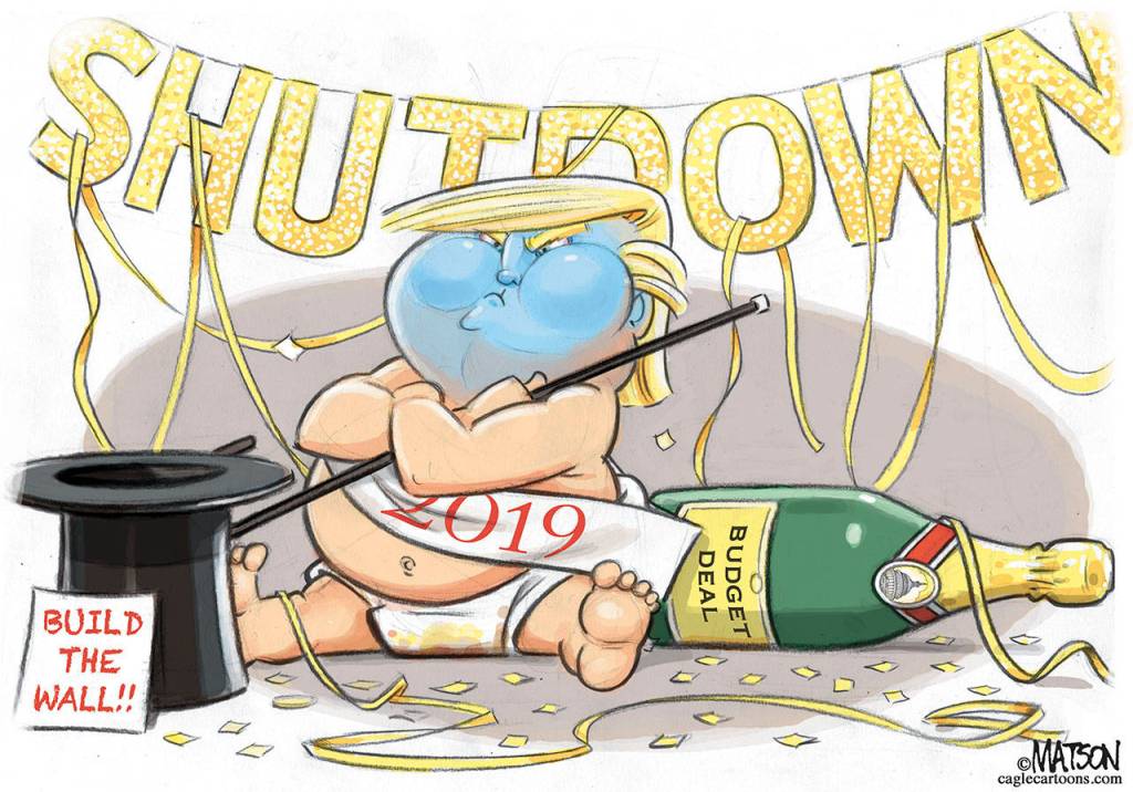 Editorial cartoons for Tuesday, Jan. 1, New Year’s Day