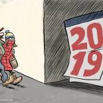 Editorial cartoons for Tuesday, Jan. 1, New Year’s Day