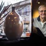 Skip Schwartz is the featured artist in Gallery Norths January exhibit. The former tugboat captain turned to pottery in retirement. (Olivia Vanni / The Herald)