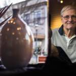 After career at sea, he’s working with the clay of the earth