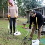 Poo is everywhere, said Pooper Trooper Shannon Useman (left). (Laura Guido / Whidbey News Group)