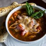 This soup makes for a hearty and healthy weeknight supper