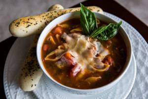 This soup makes for a hearty and healthy weeknight supper