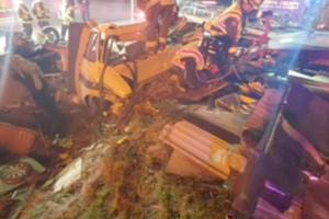 Man taken to Harborview after crash east of Stanwood