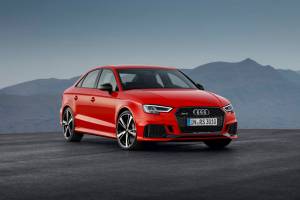 2018 Audi RS 3: more aggressive, sport-focused design elements