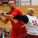 Area firefighters play hoops for a cause