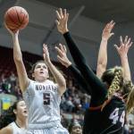 Montanas Sammy Fatkin, a Glacier Peak High School alum, is averaging 6.0 points, 2.4 rebounds and 1.9 assists in eight games for the Grizzlies. (University of Montana photo)