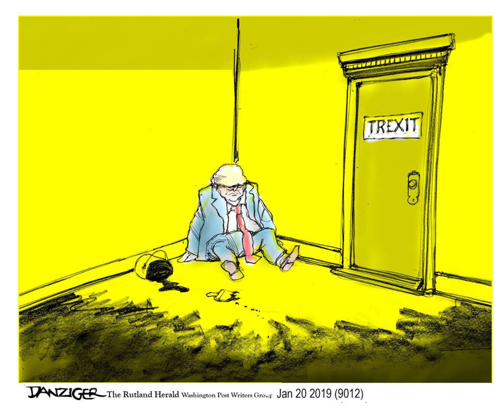 Editorial cartoons for Wednesday, Jan. 23