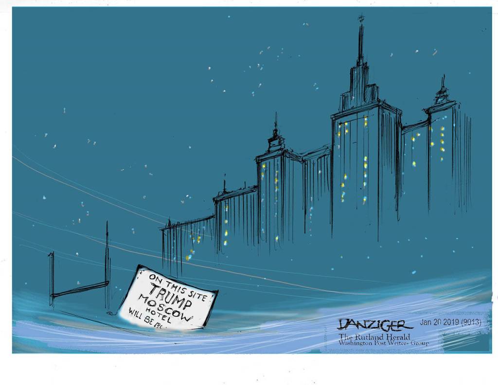 Editorial cartoons for Wednesday, Jan. 23