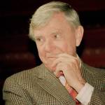 Writer Russell Baker in 1993. (AP Photo/Alex Brandon, File)