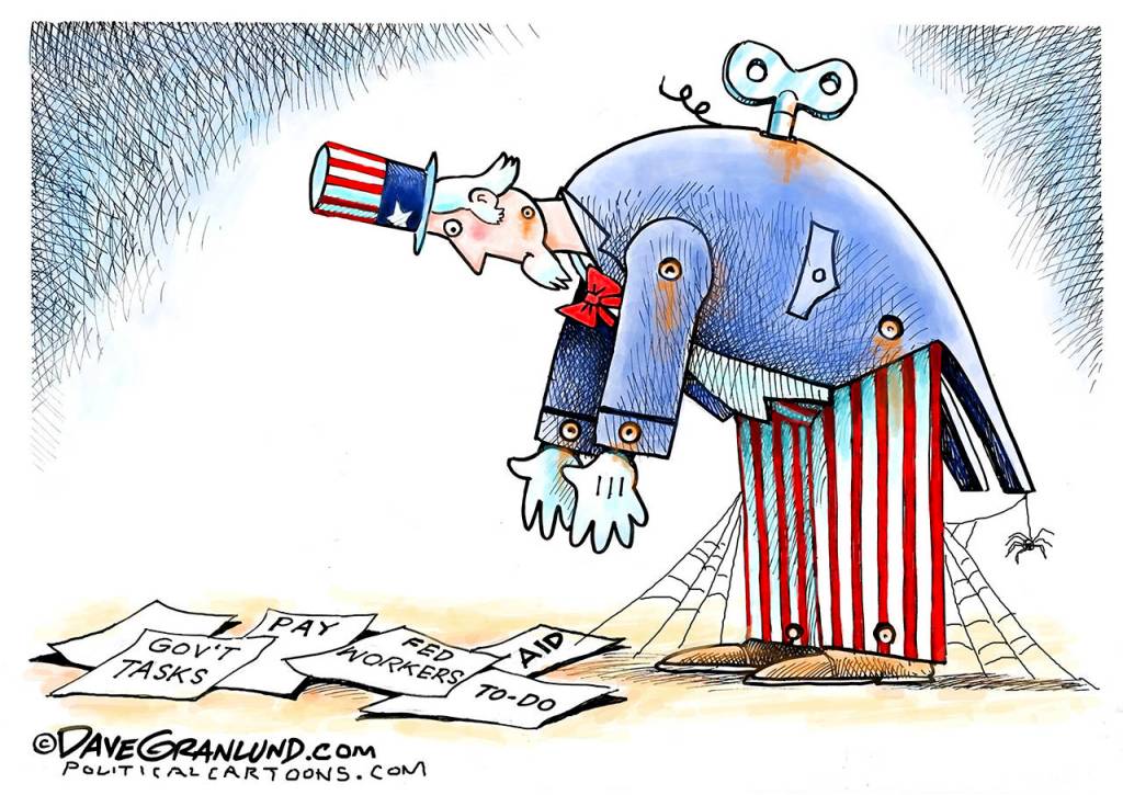 Editorial cartoons for Thursday, Jan. 24