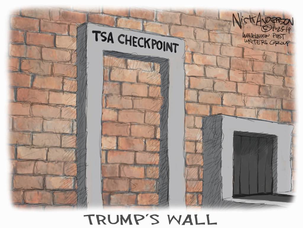 Editorial cartoons for Sunday, Jan. 27