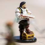 Dungeons and Dragons game pieces at Geek Fortress in Saturday afternoon in Snohomish on January 26, 2019. (Kevin Clark / The Herald)