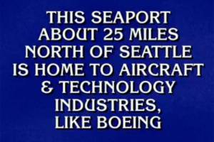 ‘Jeopardy!’ uses ‘What is Everett?’ as game show answer
