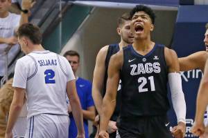 No. 4 Gonzaga crushes BYU for 28th straight WCC road win