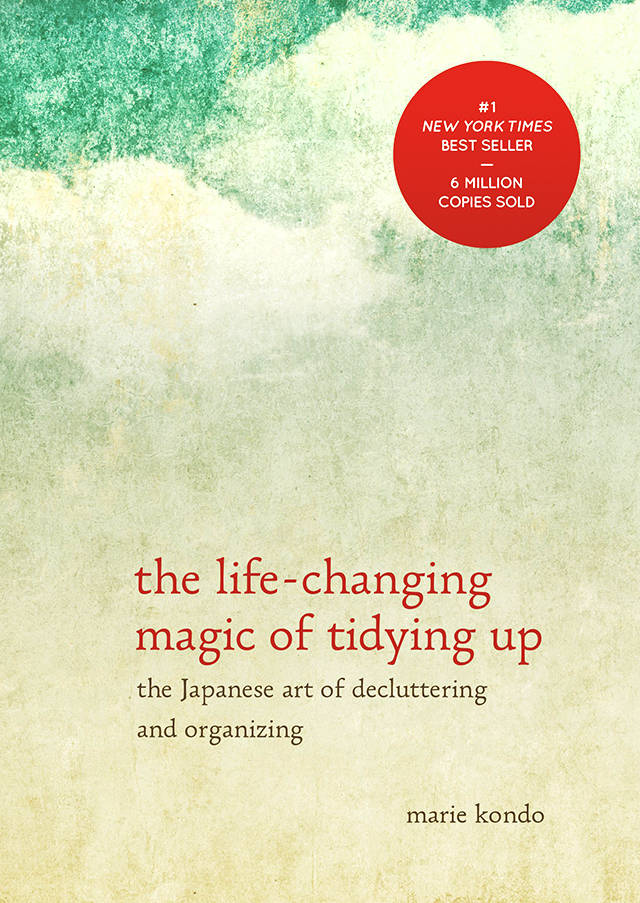 Cover of The Life-Changing Magic of Tidying Up by Marie Kondo.