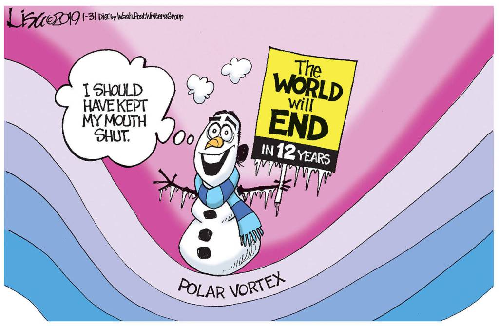 Editorial cartoons for Saturday, Feb. 2, Groundhog Day