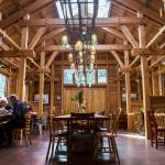 A large dinning area is seen at Mukilteo Coffee Roasters in Langley. It made the top 10 in our <a href="https://www.heraldnet.com/life/top-coffee/" target="_blank">review of coffee spots</a> around Snohomish and Island counties. (Olivia Vanni / The Herald)