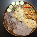 The plato al tia or aunt plate is a taster tray of Tía Letys specialties at the Everett restaurant for $18.99. It easily feeds two. (Sara Bruestle/The Herald)
