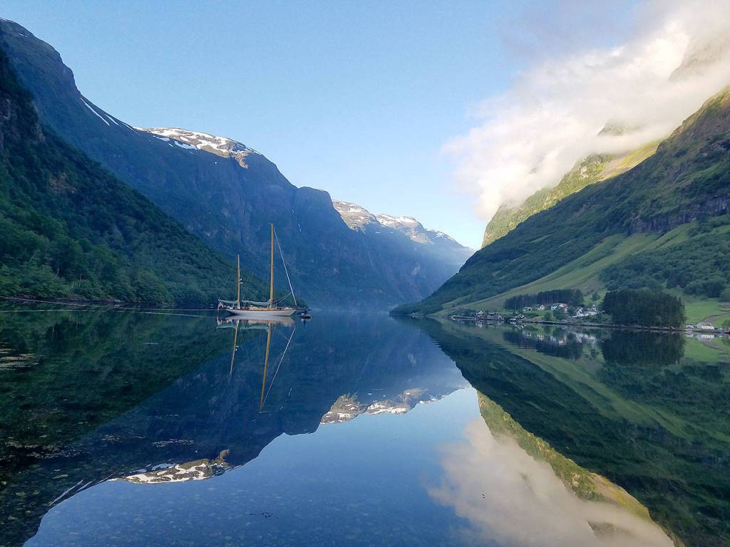 The fjords, which are narrow inlets that can stretch hundreds of miles, are known for their majestic beauty. (Dave Ellingson)