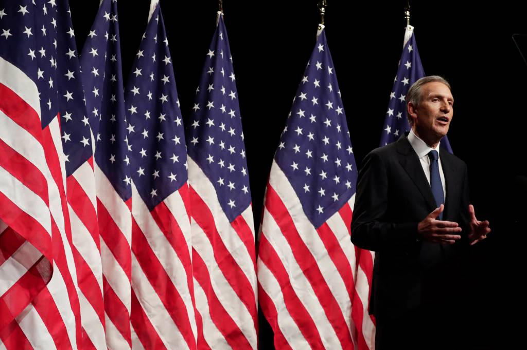 Former Starbucks CEO Schultz blasts Trump in Purdue speech