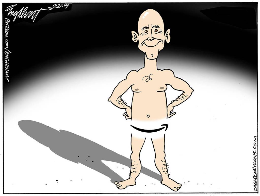 Editorial cartoons for Tuesday, Feb. 12