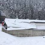 As snow melts, roofs collapse and power lines snap