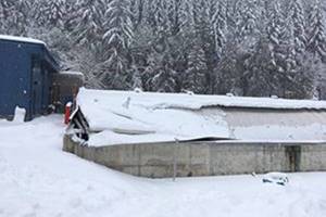 As snow melts, roofs collapse and power lines snap