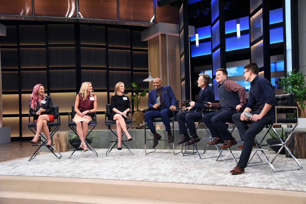 It was kind of like the old Dating Game TV show from the past. (Steve Harvey)