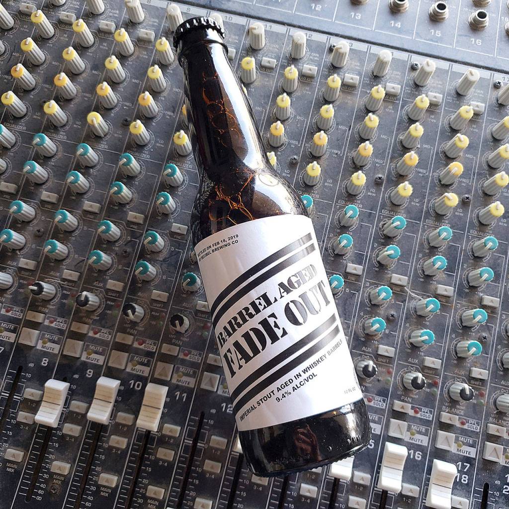 Decibel Brewing has a new Barrel Aged Fade Out, an imperial stout aged in Bad Dog Distillerys whiskey barrels. (Aaron Swaney)