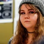 Mindy Filla wrote Plankton. She is 18 and has graduated. (Dan Bates / The Herald)