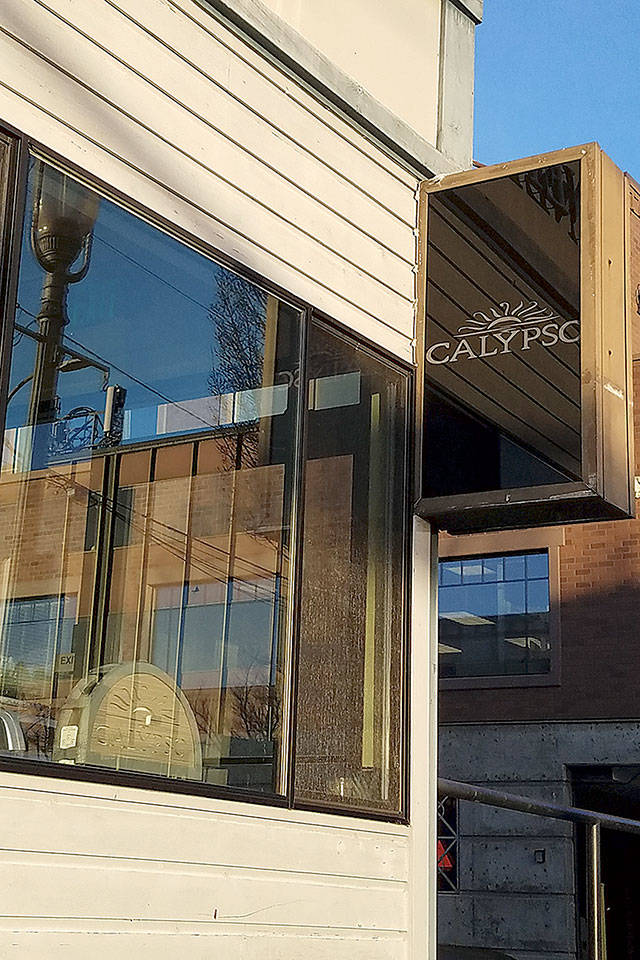 Look for Calypso near the Edmonds ferry dock, in the space where the former Cafe De Paris operated for more than three decades. (Sharon Salyer/The Herald)