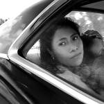 Yalitza Aparicio as Cleo, Marco Graf as Pepe, and Daniela Demesa as Sofi in Roma, written and directed by Alfonso Cuarón. (Alfonso Cuarón)