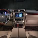 The interior of the 2019 Lexus GX 460 combines restrained design with luxury amenities. (Manufacturer photo)