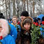 Supporters of Moldovas Democratic Party, led by Vladimir Plahotniuc, prepare to march in Chisinau, Moldova, on Saturday, a day before the country holds parliamentary elections. (AP Photo/Vadim Ghirda)
