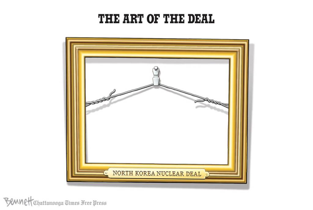 Editorial cartons for Saturday, March 2