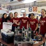 Contributed photo                                 Aztechs, left to right, Emma Cox, Hanna Michalisin, Natalie Anderson, Kyra Freemen, Raaga Vangala and Grace Davis.